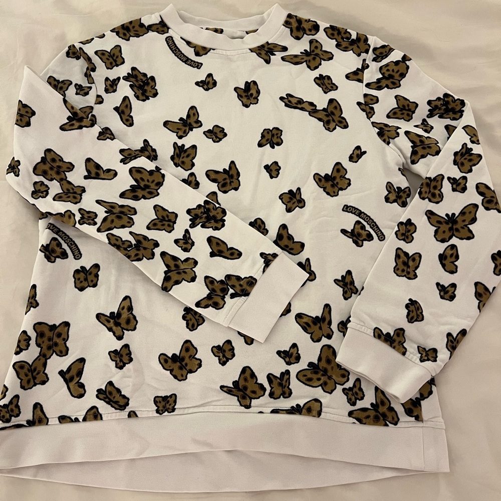 Love Moschino Butterfly Sweatshirt